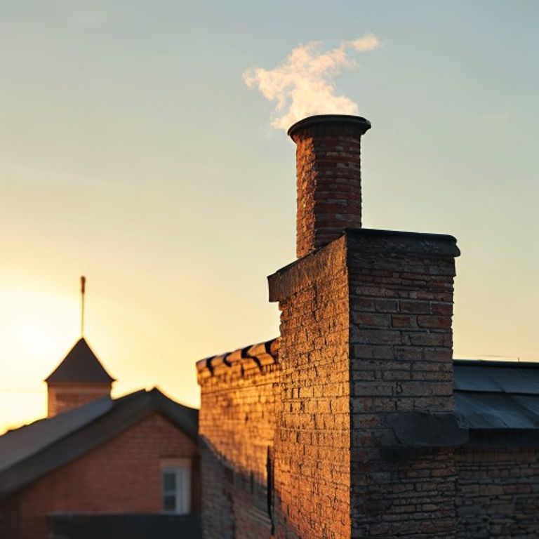Andrew & Sons Chimney — professional Chimney Sweep in Plainfield, our branded team and work van — Chimney Sweep near me